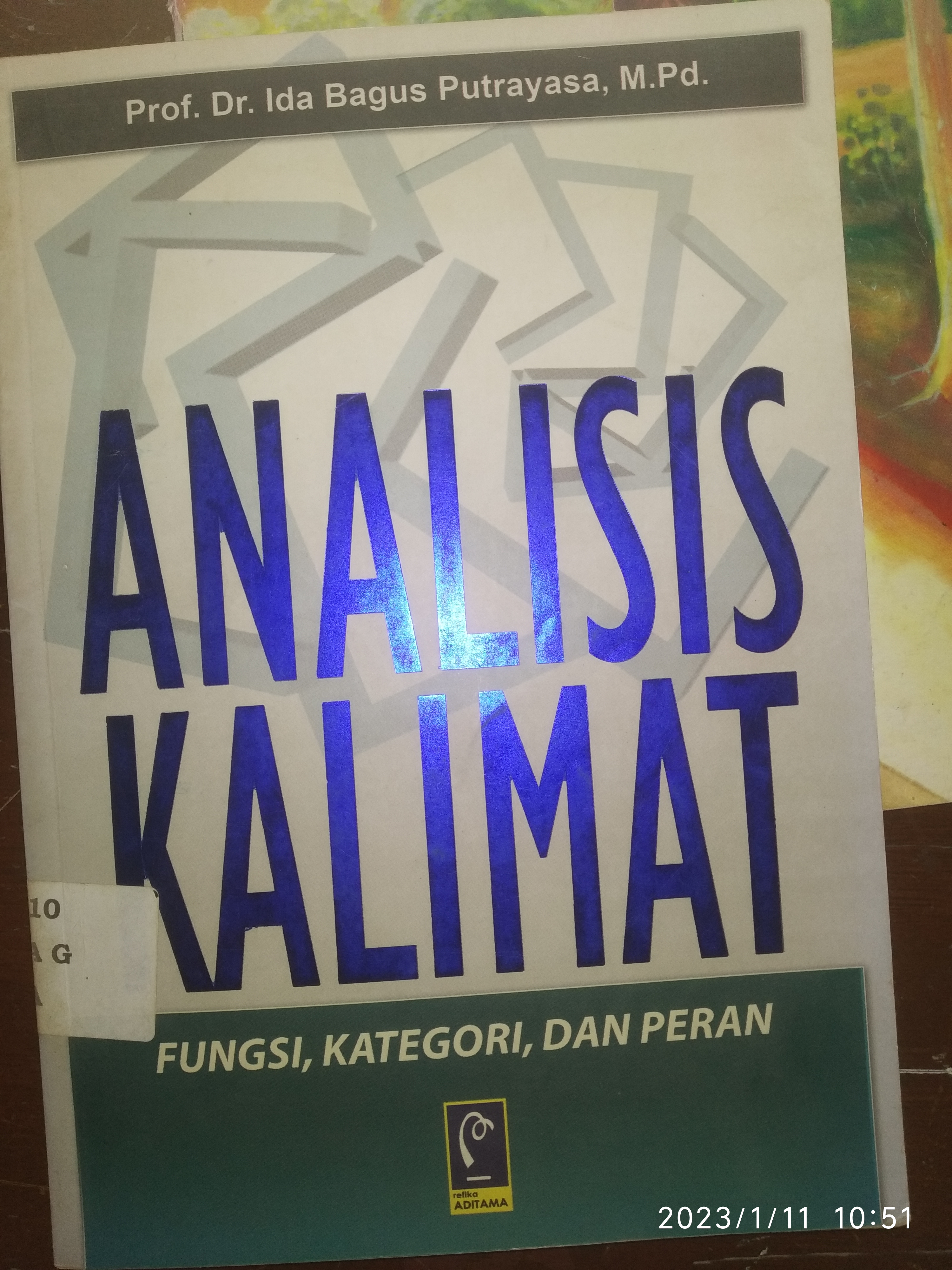 Analisis Kalimat