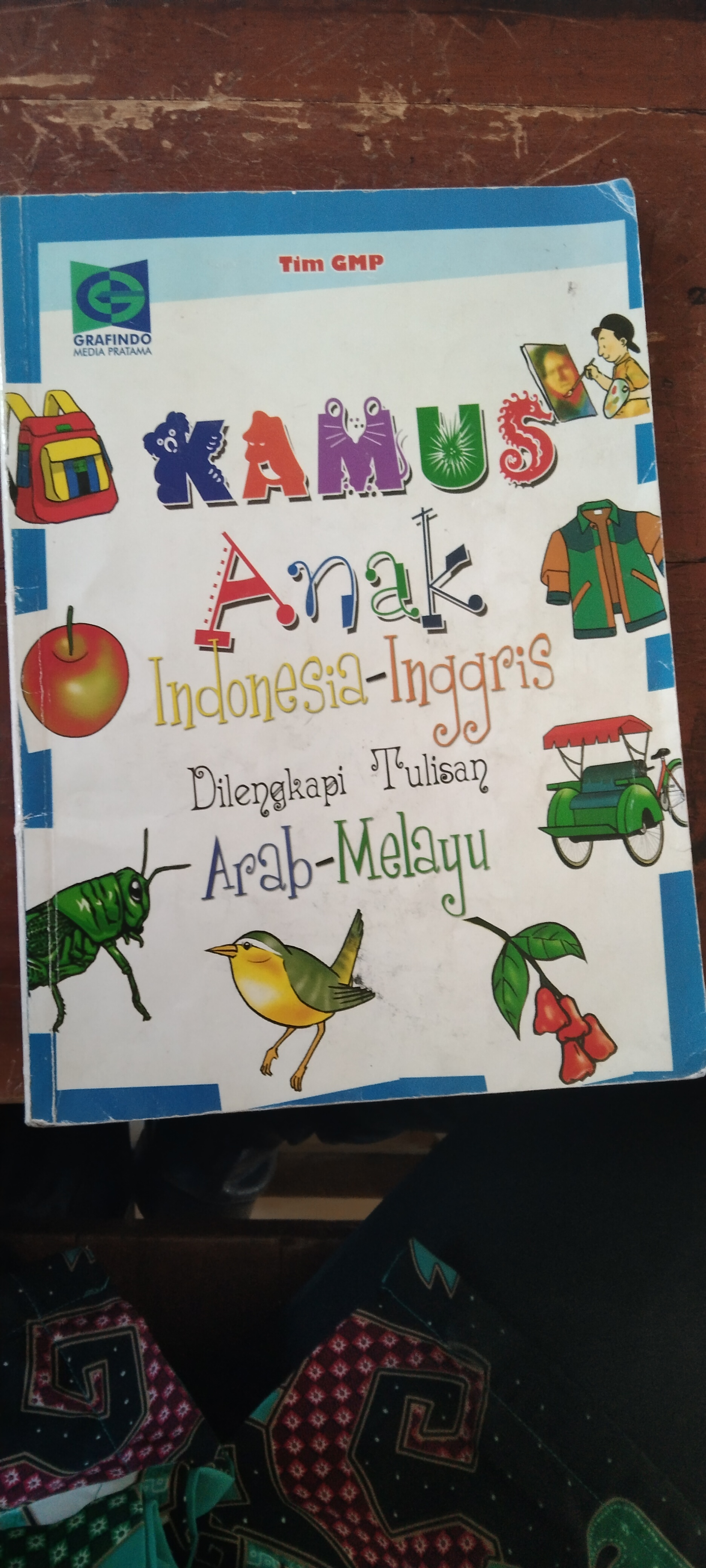 KAMUS ANAK INDONESIA-INGGRIS DILENGKAPI TULISAN ARAB-MELAYU